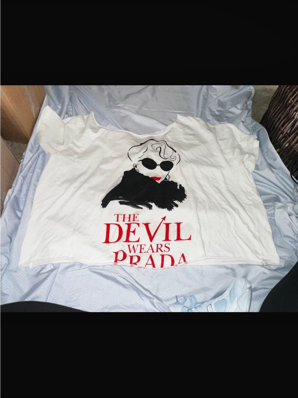 Torrid The Devil wears Prada off the shoulder, super soft T-shirt, plus size 3X